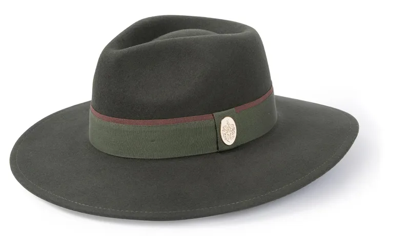Hicks and Brown Oxley Fedora - Olive